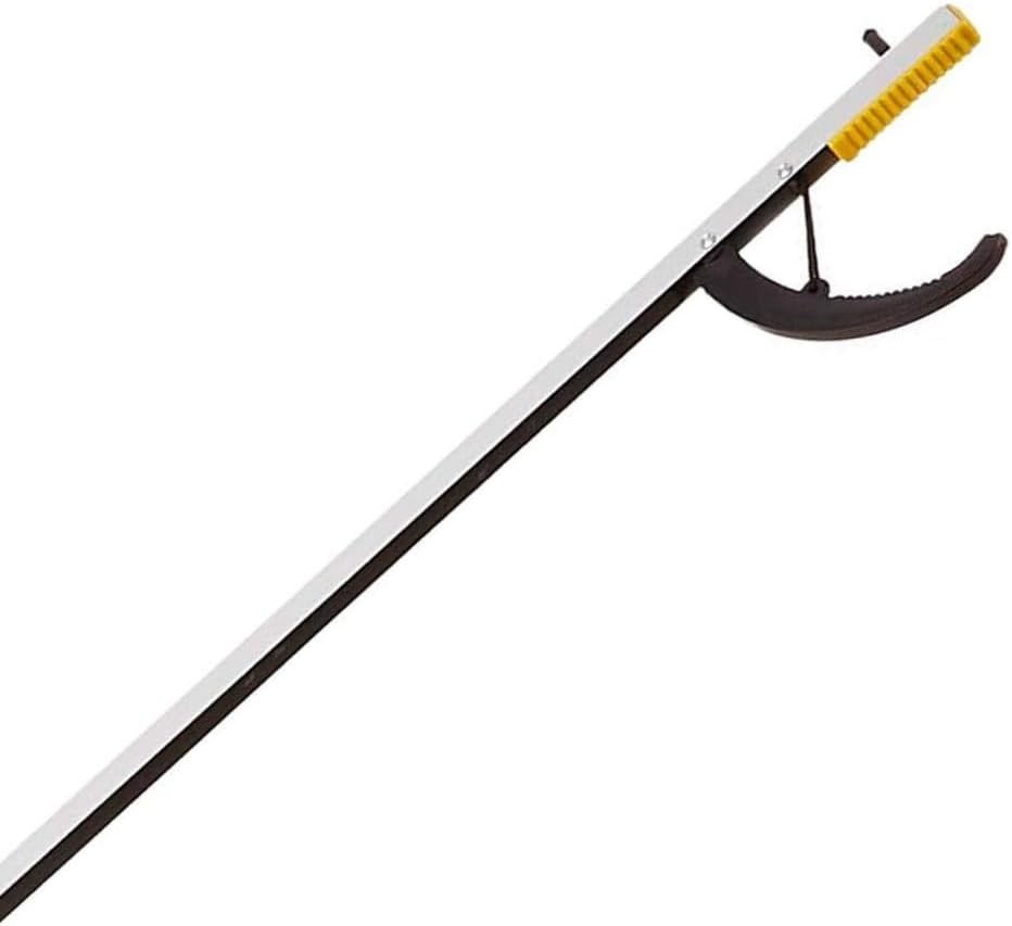 Magnetic Pick Up Hand Stick Trash Hook Arm Tool 32" Object Grabber Reacher Grip
