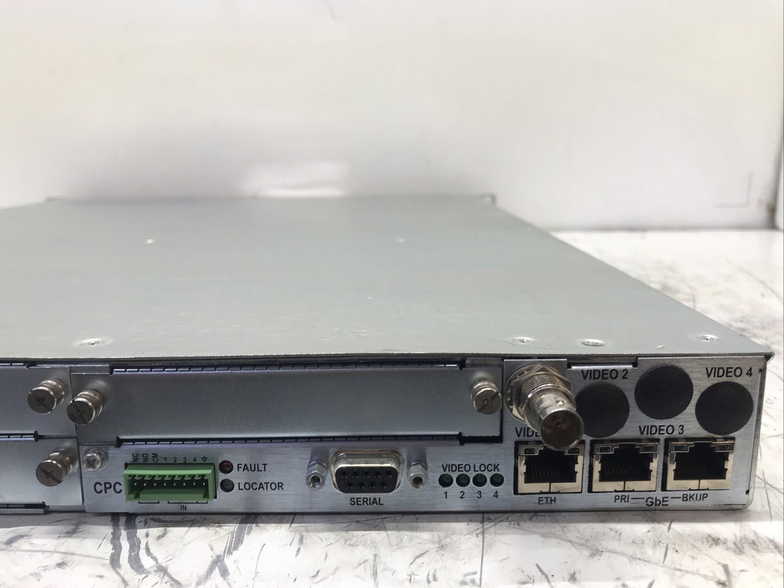 Harmonic Divicom Electra 5011 Multichannel Encoder ELC-5011-L POWERS ON NO FRONT