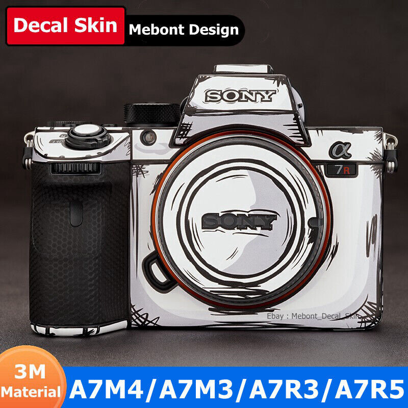 Mebont Decal Skin for Sony A7R6 A7M5/R5 A7M4/R4 A7M3/R3 Sticker Vinyl Wrap Film