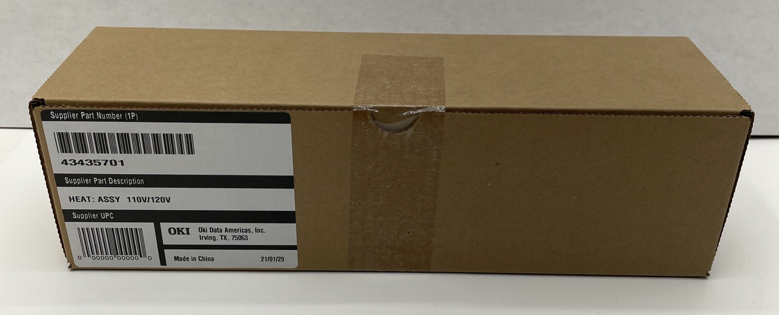 Brand New OEM Genuine OKI B4400 Fuser Heat Assembly 110V 120V P/N 43435701