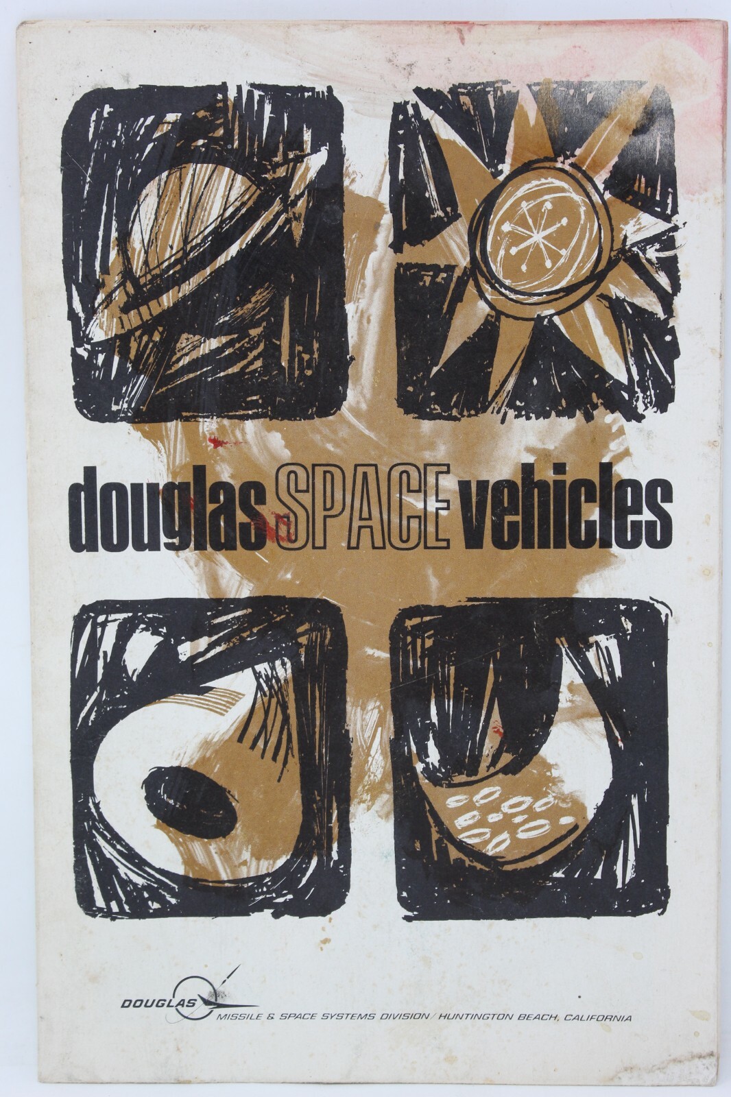 Douglas Space Vehicles Fold Out Mailable Advertisement Space Systems Division