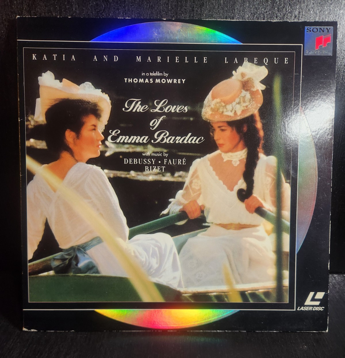 THE LOVES OF EMMA BARDAC LASERDISC LD DEBUSSY BIZET   EX