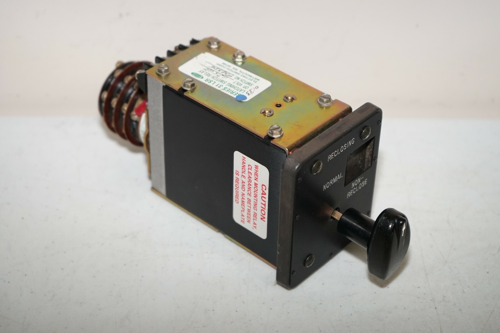^ Electroswitch 9323DE 31 LSR Latching Switch Relay 9303 0129 #C234