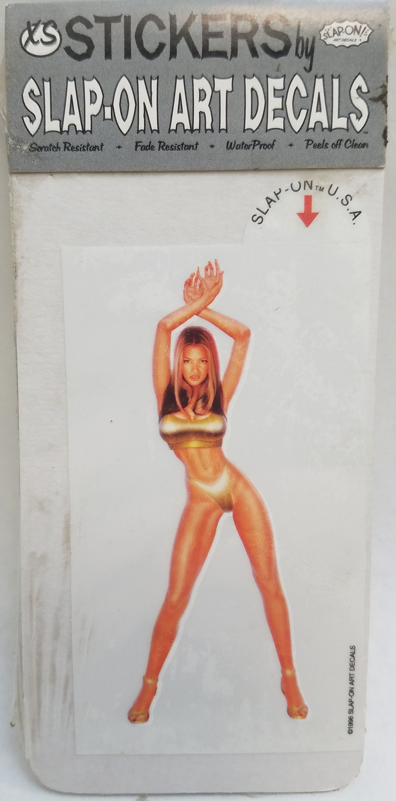 Barjan 04518Xs Barjan - 04518Xs Slap-On Art Decal Alley Card