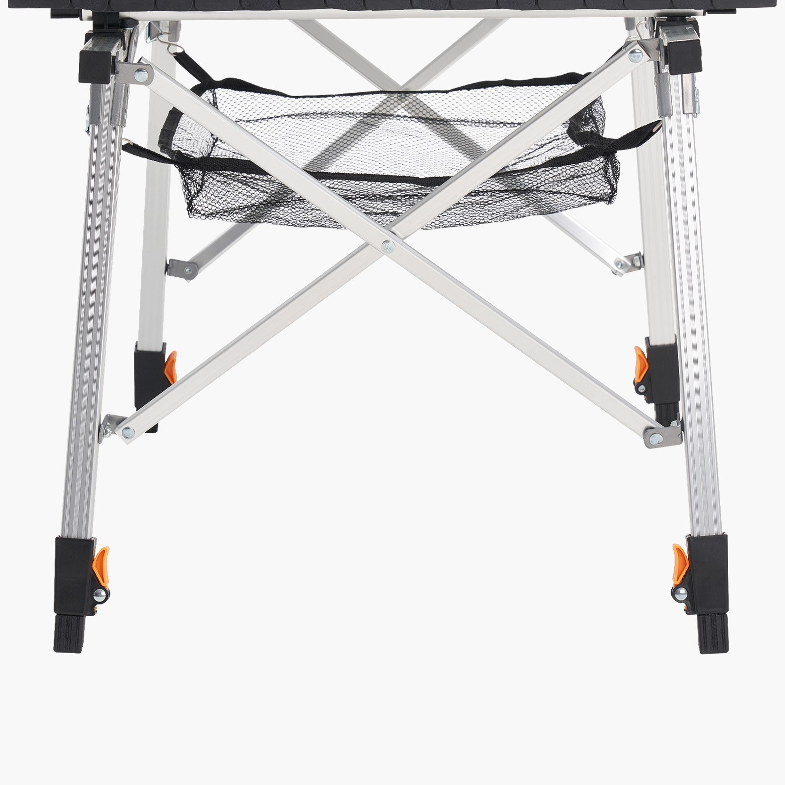 Ultralight Folding Camping Table Aluminum Roll Up with Mesh Layer