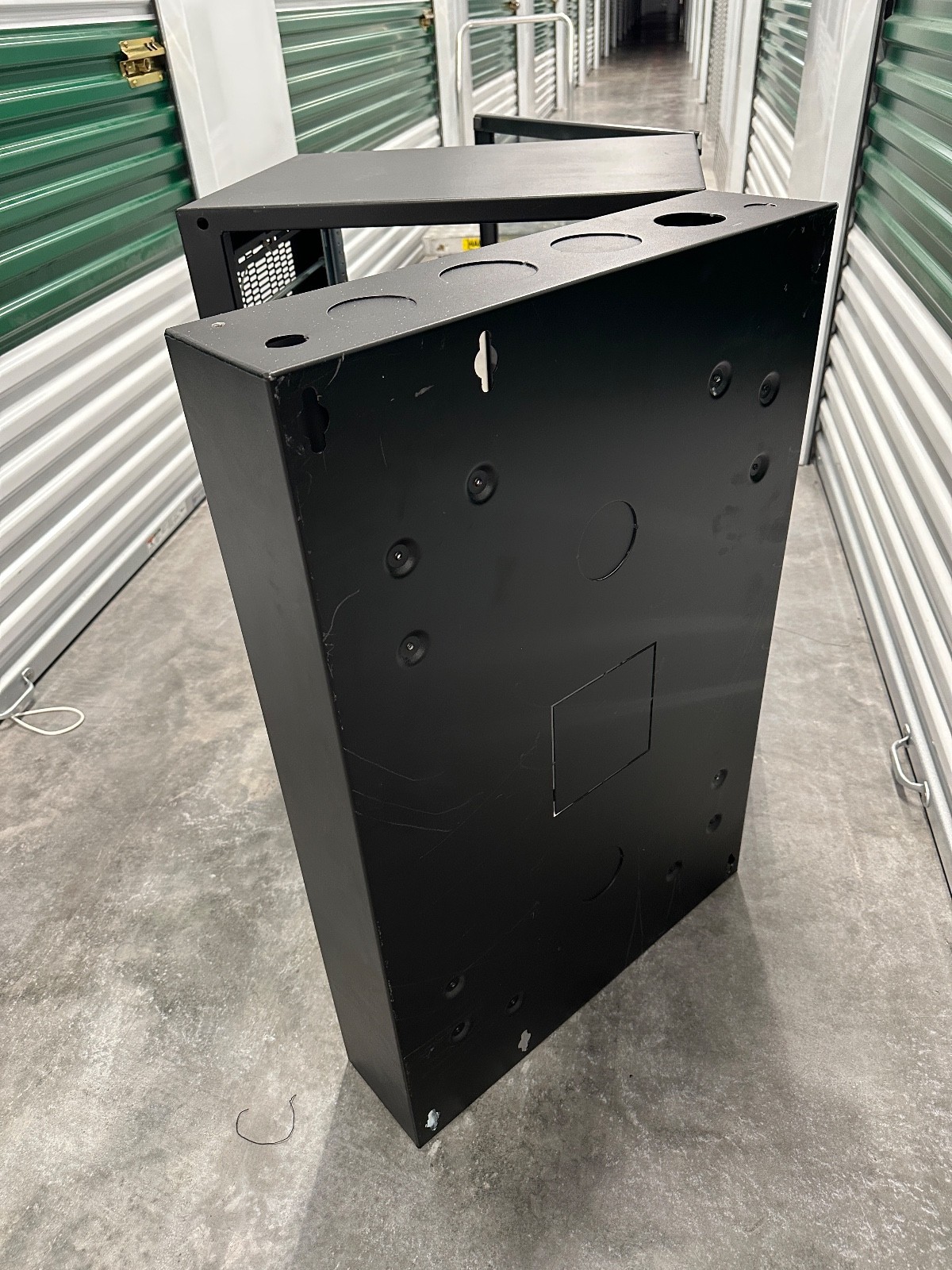 Hoffman Wall-Mount Double-Hinged 19U Rack USED eWMW362418 - Clean/Great Shape