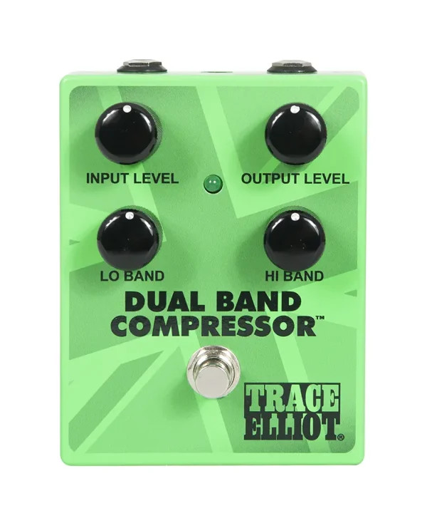 Trace Elliot Dual Band Compressor Bass Compression Effects Analog Pedal