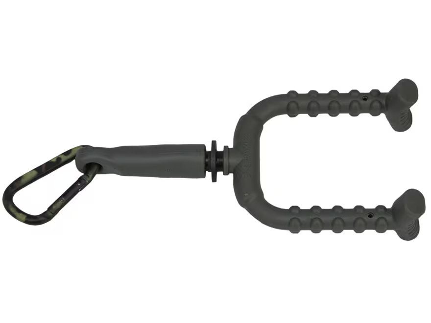 Hawk Tactical Duo Easy Grip Accessory Hanger Steel Black and Gray