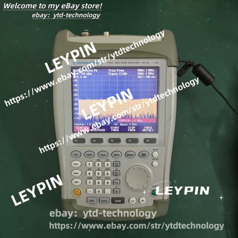 R&S FSH3 Rohde and Schwarz 100kHz - 3GHz Spectrum Analyzer /#ytd