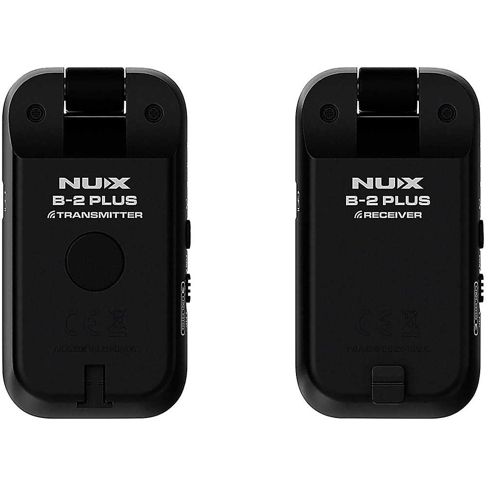 NUX B2 PLUS 2.4GHz Guitar Wireless System Black