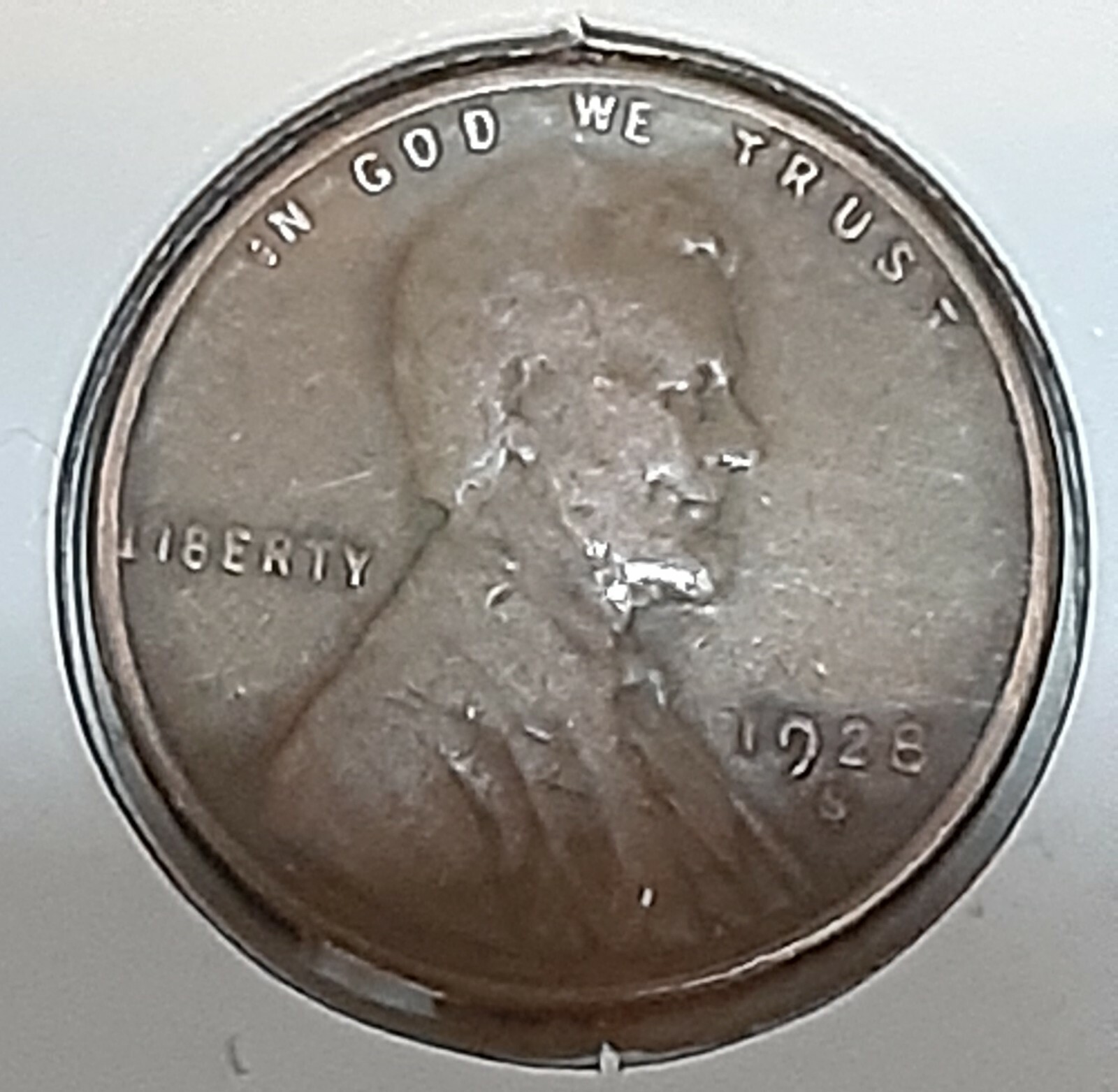1928 Lincoln Wheat Cent  S - Good or better