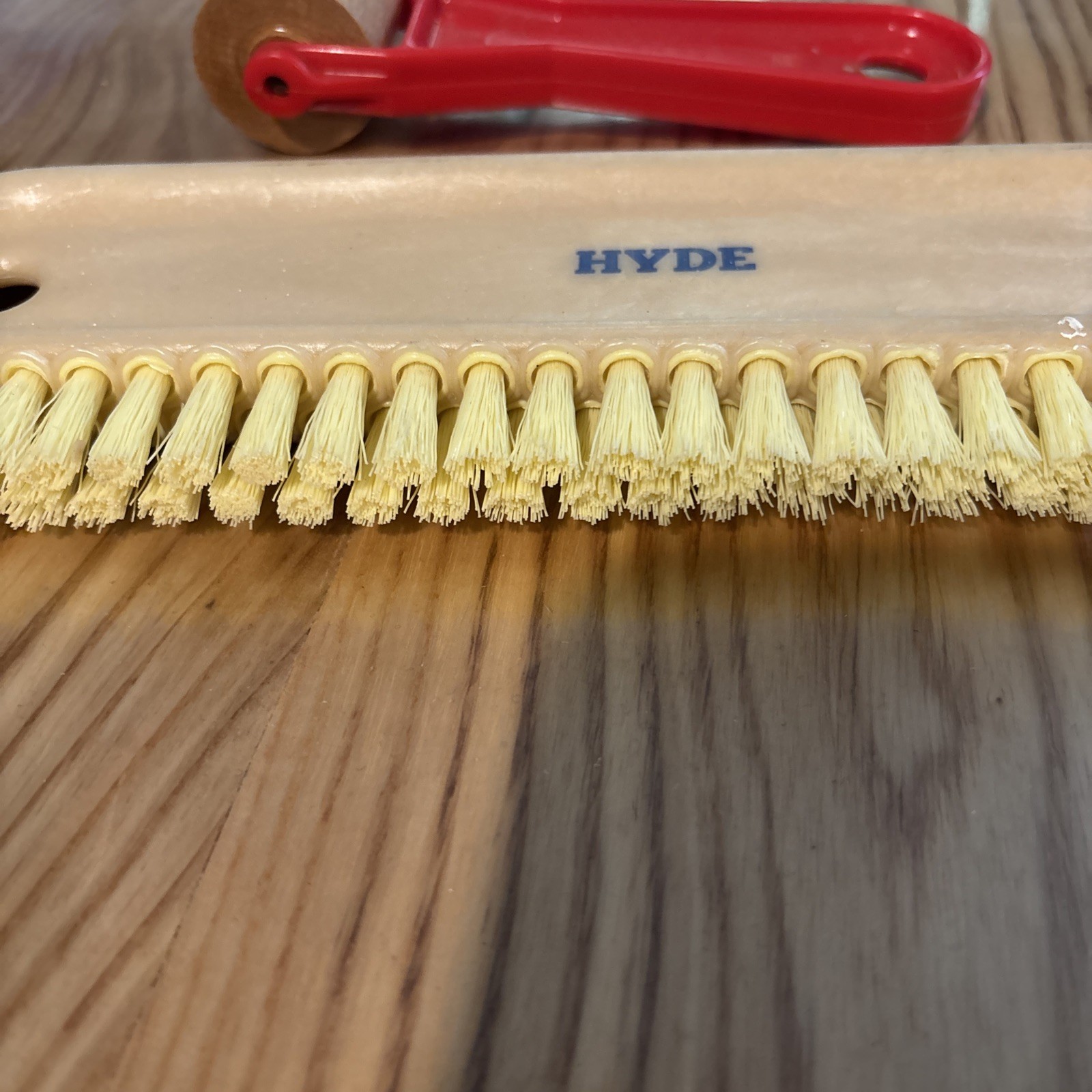 Hyde Brush 12 Inches & Hyde red handle roller USED