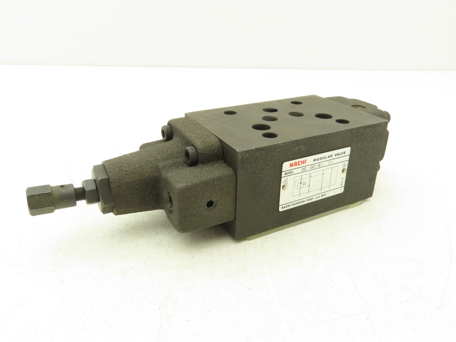 Nachi OG-G03-B1-50 Hydraulic Counter Balance Modular Valve