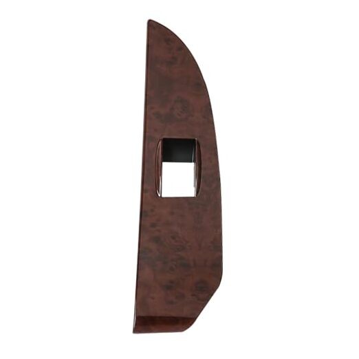 Window Switch Bezel Cover Rear Left Rear Left Fit for 2007-2014 Gaston Walnut