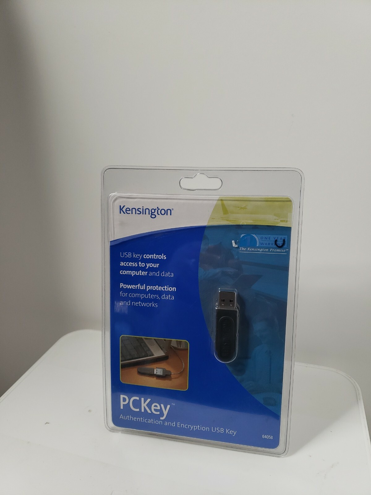 Kensington 64058 PC Key USB Security Device New Sealed