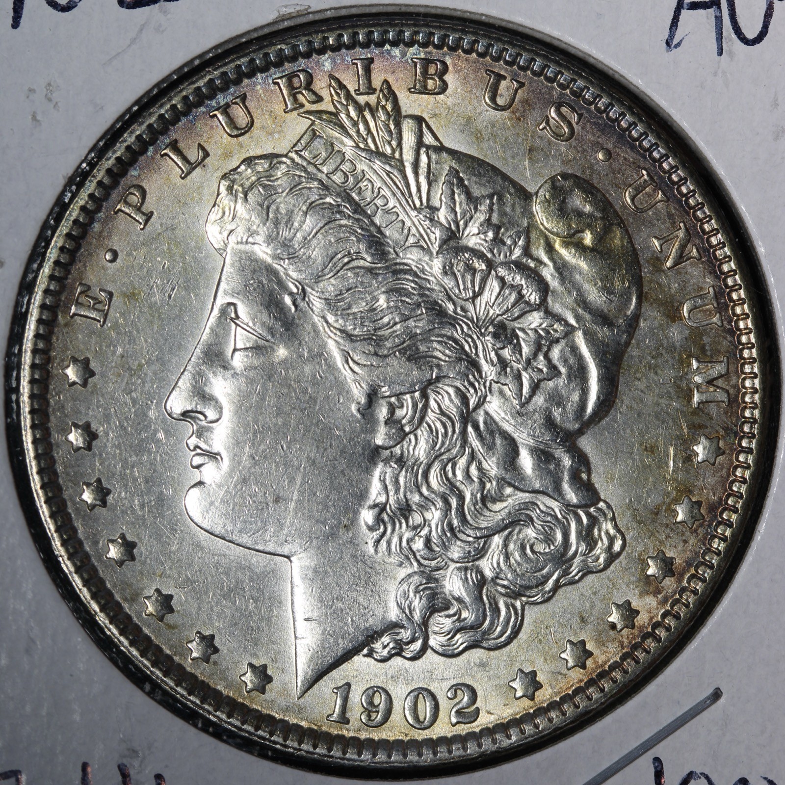 1902 Morgan Silver Dollar AU+ E367 AZHL