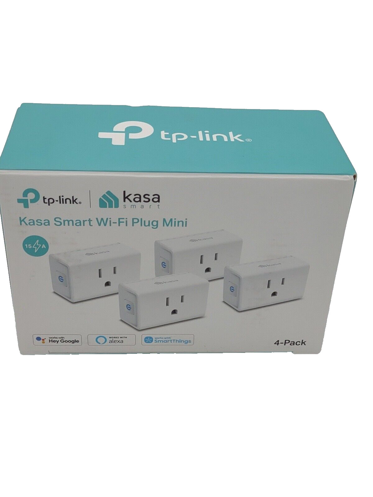 TP-Link Kasa Smart EP10P4 - Smart Plug Mini 15A Open Box
