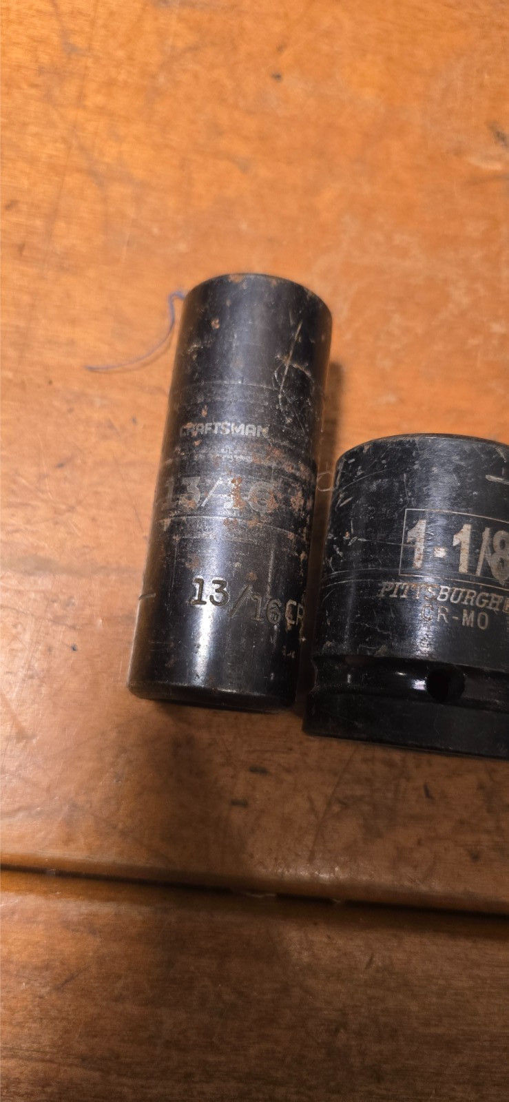 Pittsburgh Pro 8pc 3/4" Dr SAE Impact Socket Set