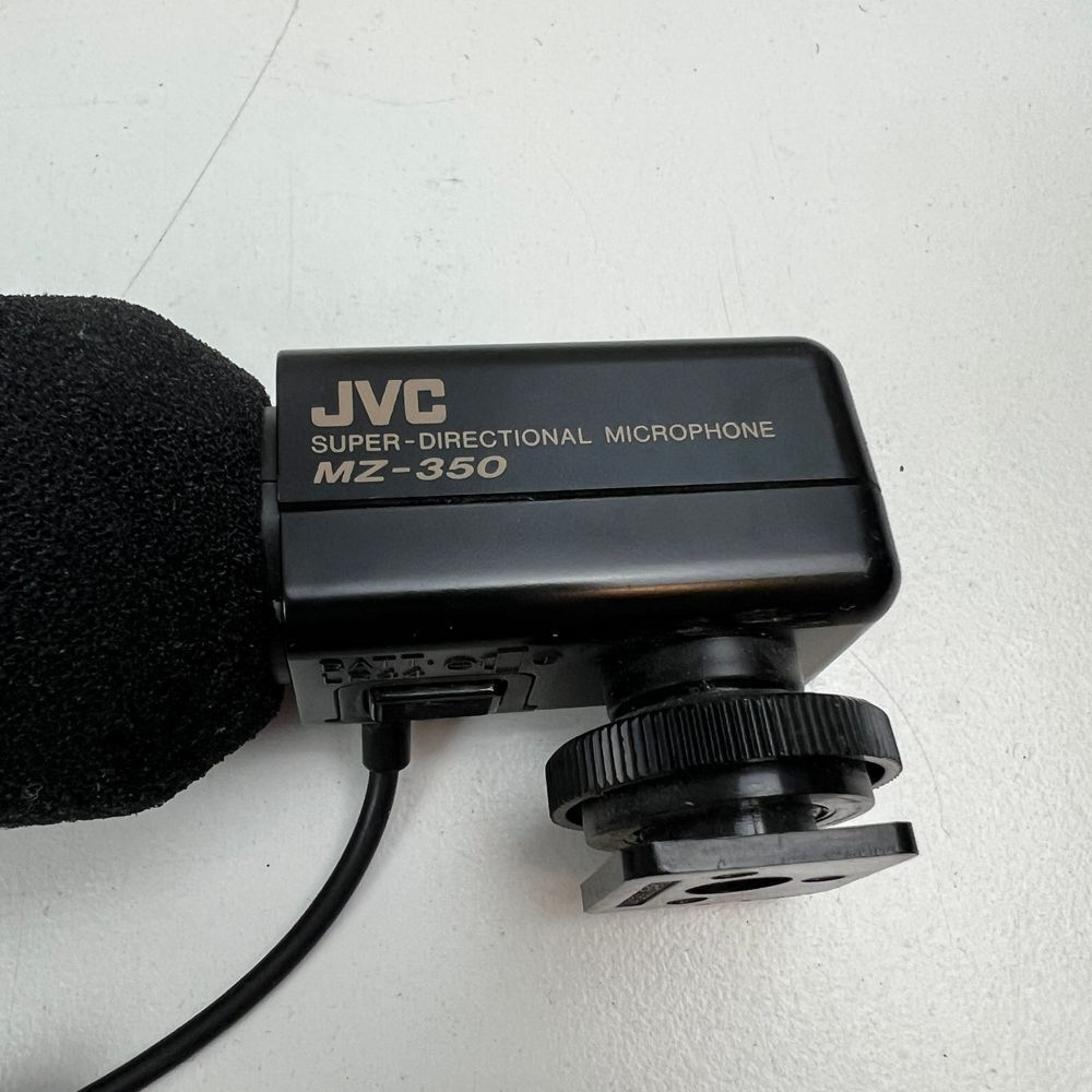 JVC MZ-350 Super-Directional Microphone Camera Mount Interview Recording