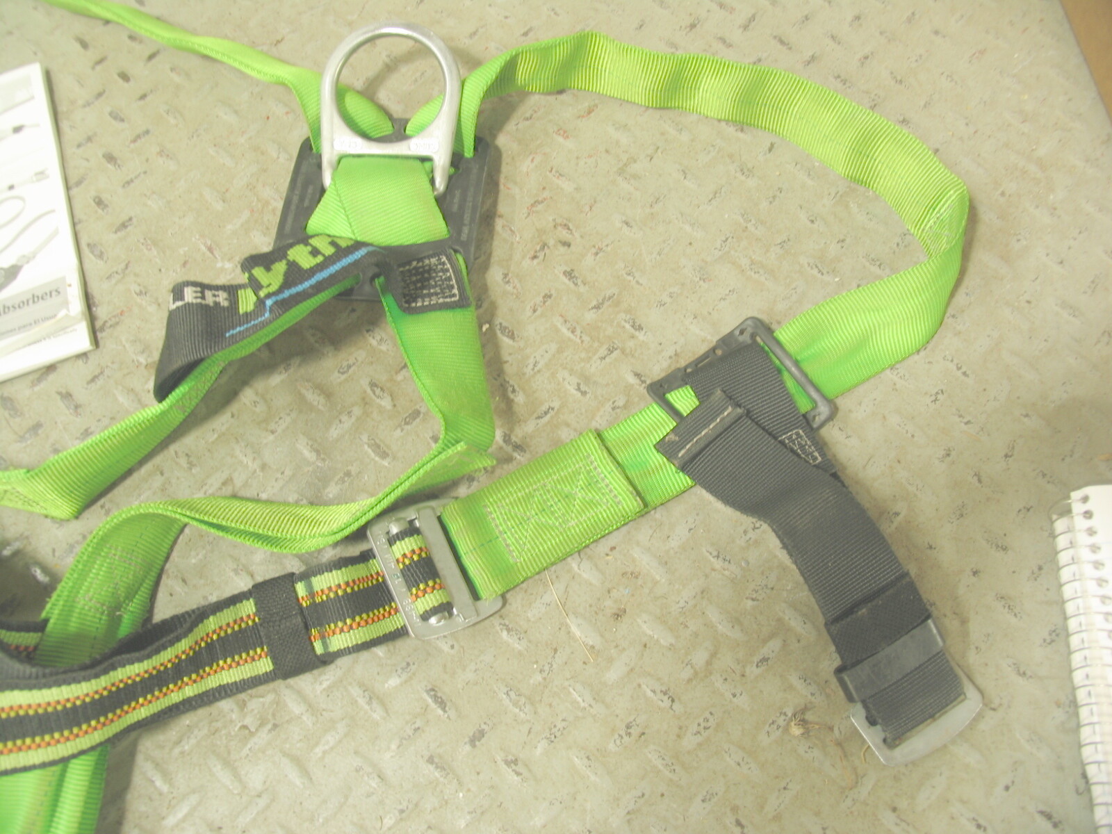 Honeywell miller python body harness 400lb Max