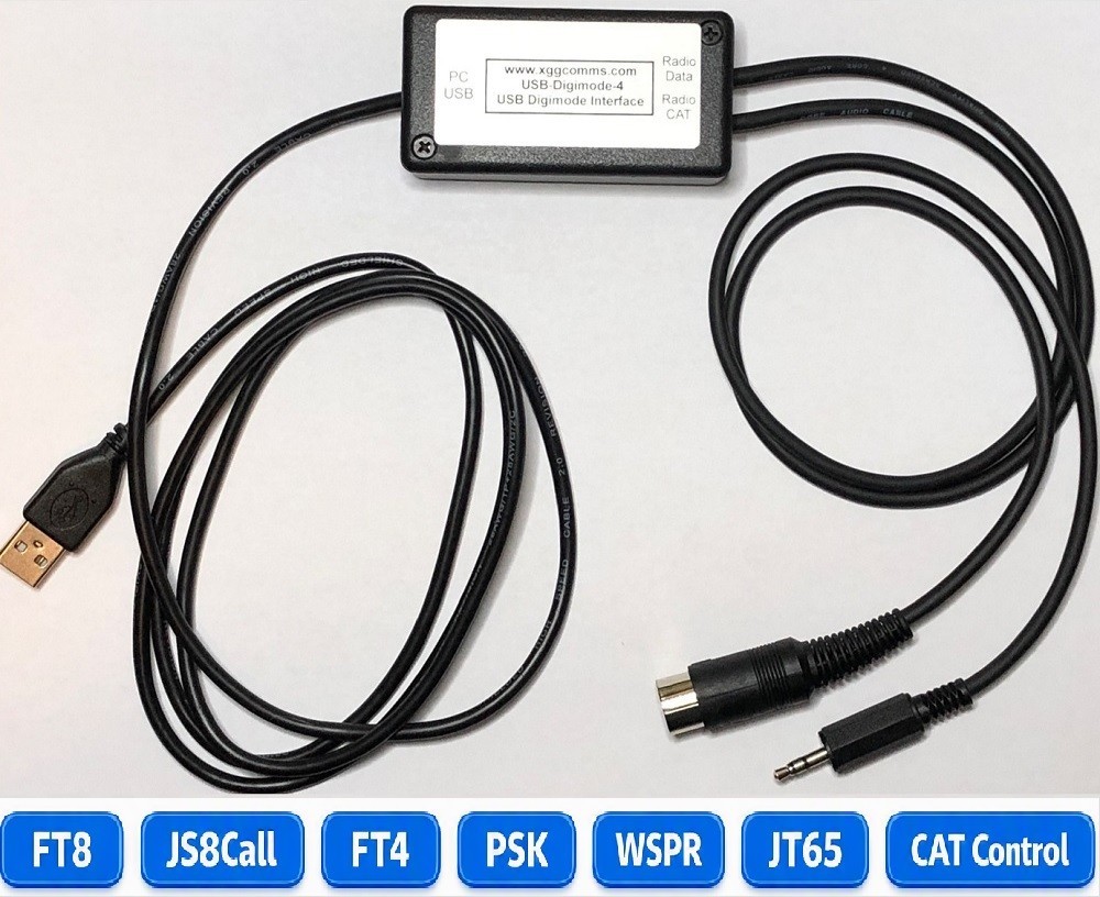 USB CAT Control & Sound Card Interface for FT8 FT4 WSJT-X FLDIGI JS8Call WSPR