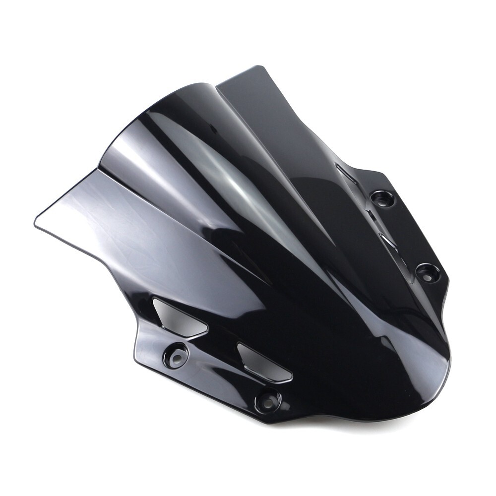 Windscreen Windshield Deflector For Suzuki GSX250R 2017-2024 Double Bubble Black