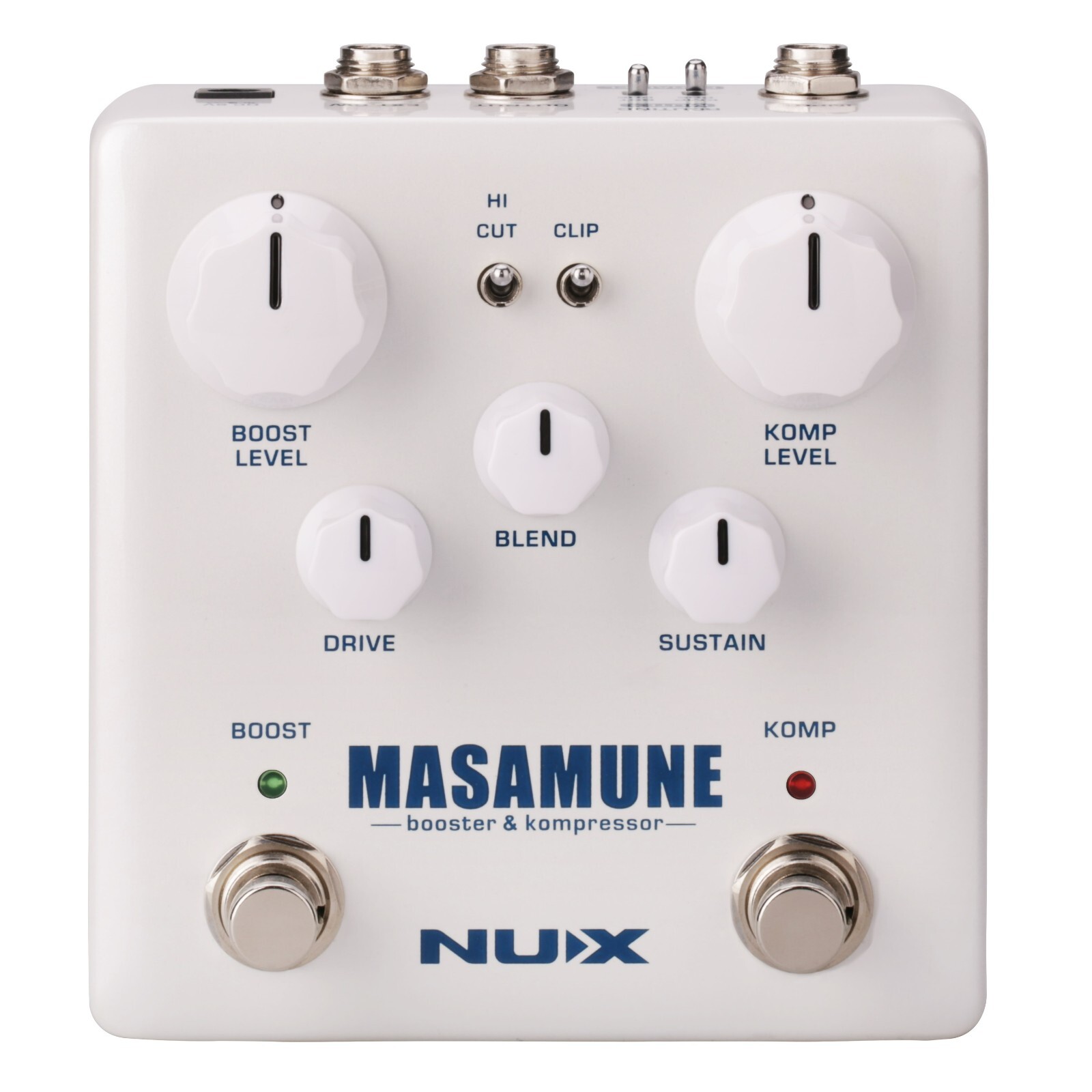 New NUX NBK-5 Masamune Boost & Compressor Guitar Effects Pedal