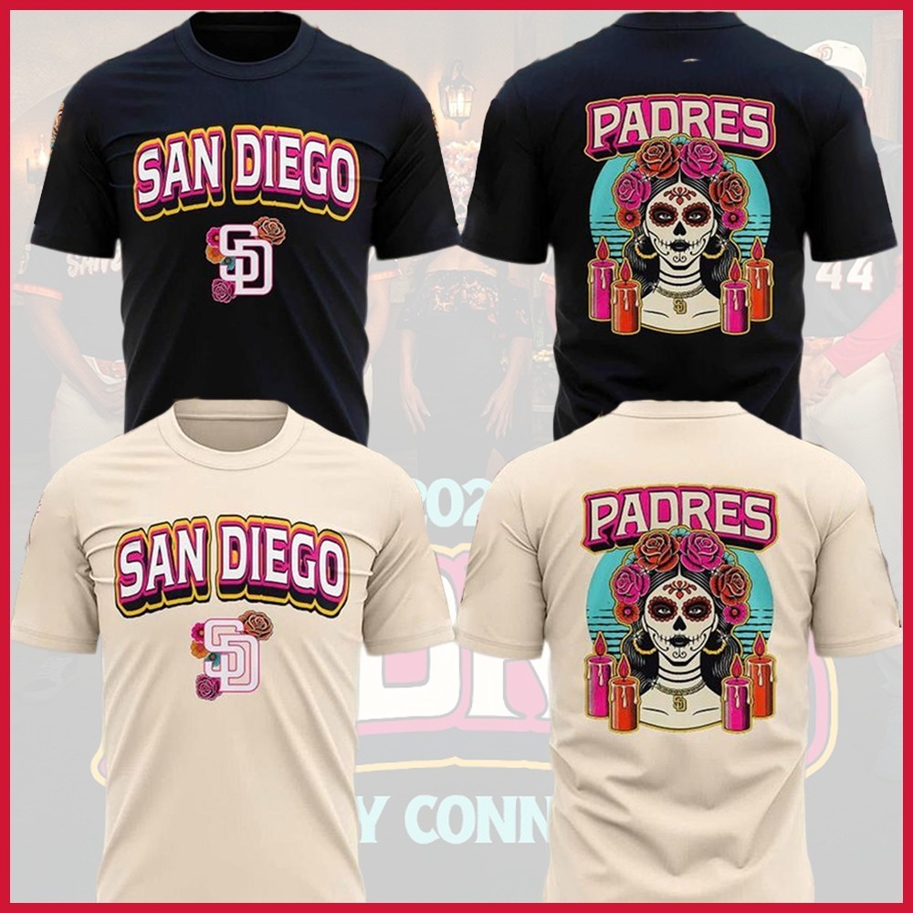 San Diego Padres 2026 Dia de los Muertos Night City Connect Fan Look S-5XL