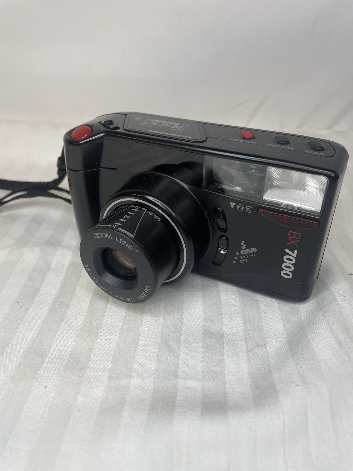 Blacks 35mm Camera BX7000 Zoom Date Tested Working