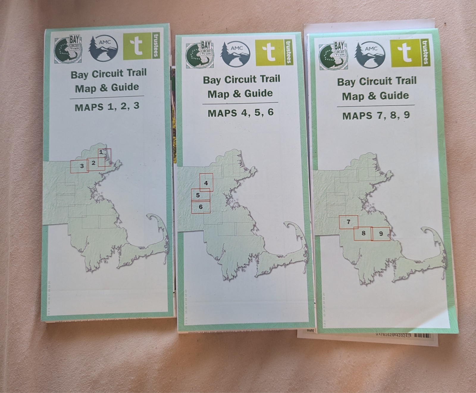 BAY CIRCUIT TRAIL MAPS By Appalachian Mountain Club Books