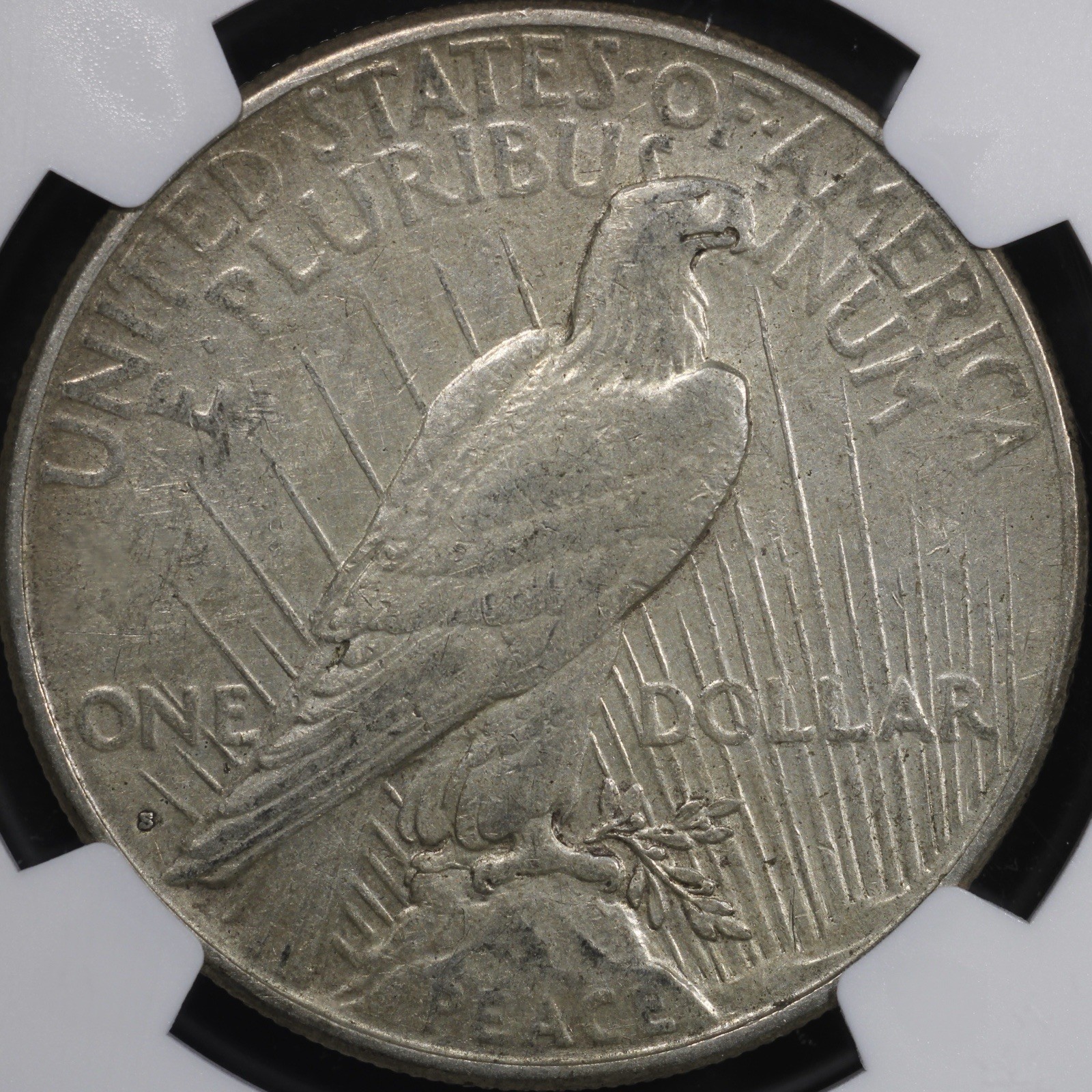 1922-S Peace Dollar - $1 NGC AU53 - Affordable Example!