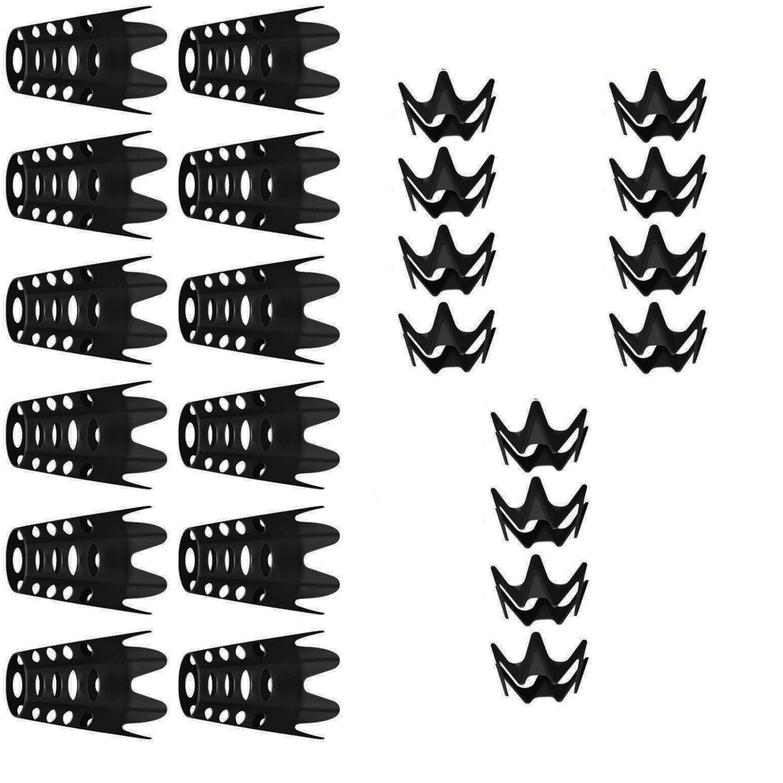 24 Count Plastic Golf Tee Set for Driving Range Warrior and Skill Improvement