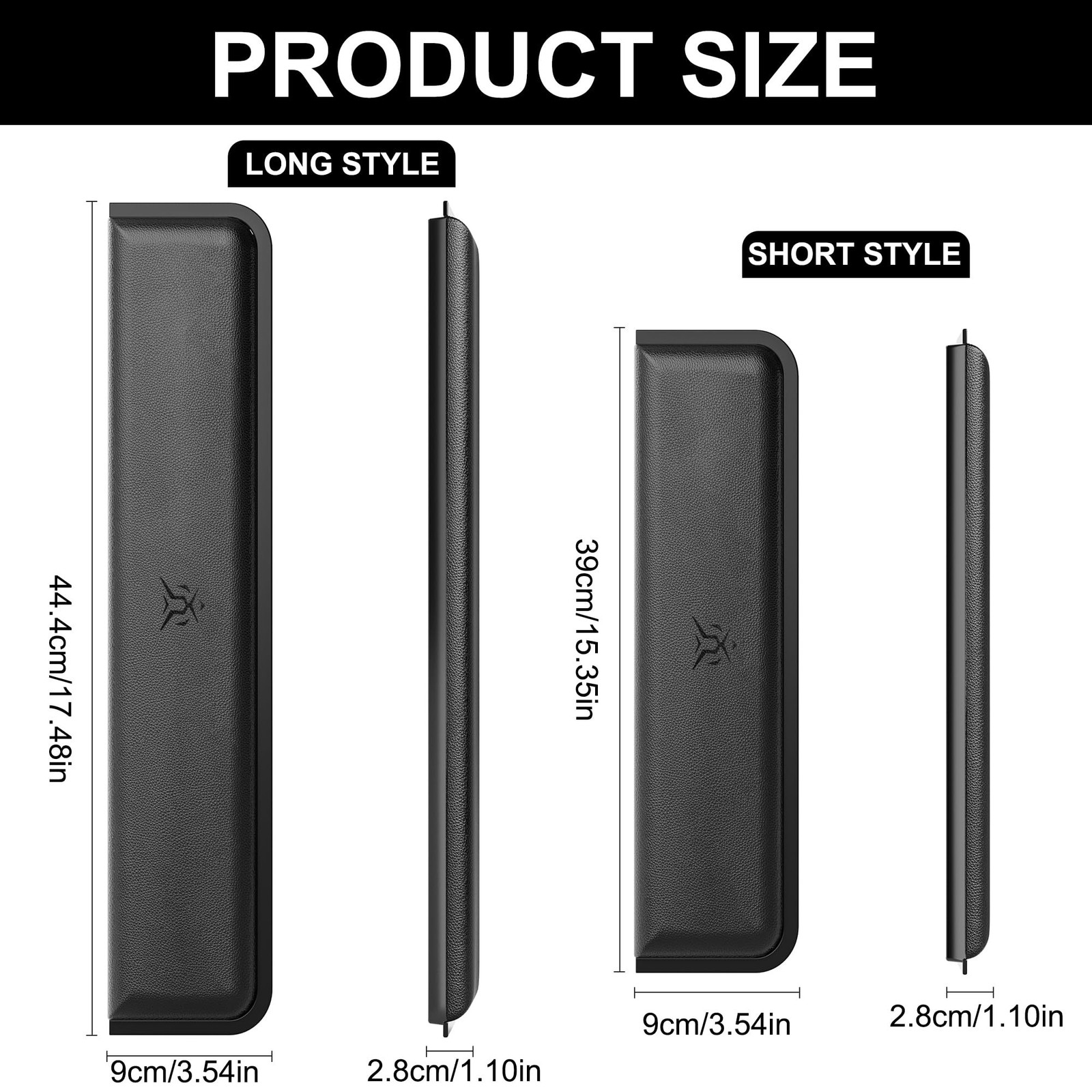 Computer Keyboard Wrist Rest Pad, Ergonomic Soft Memory Foam Wrist Support w/...