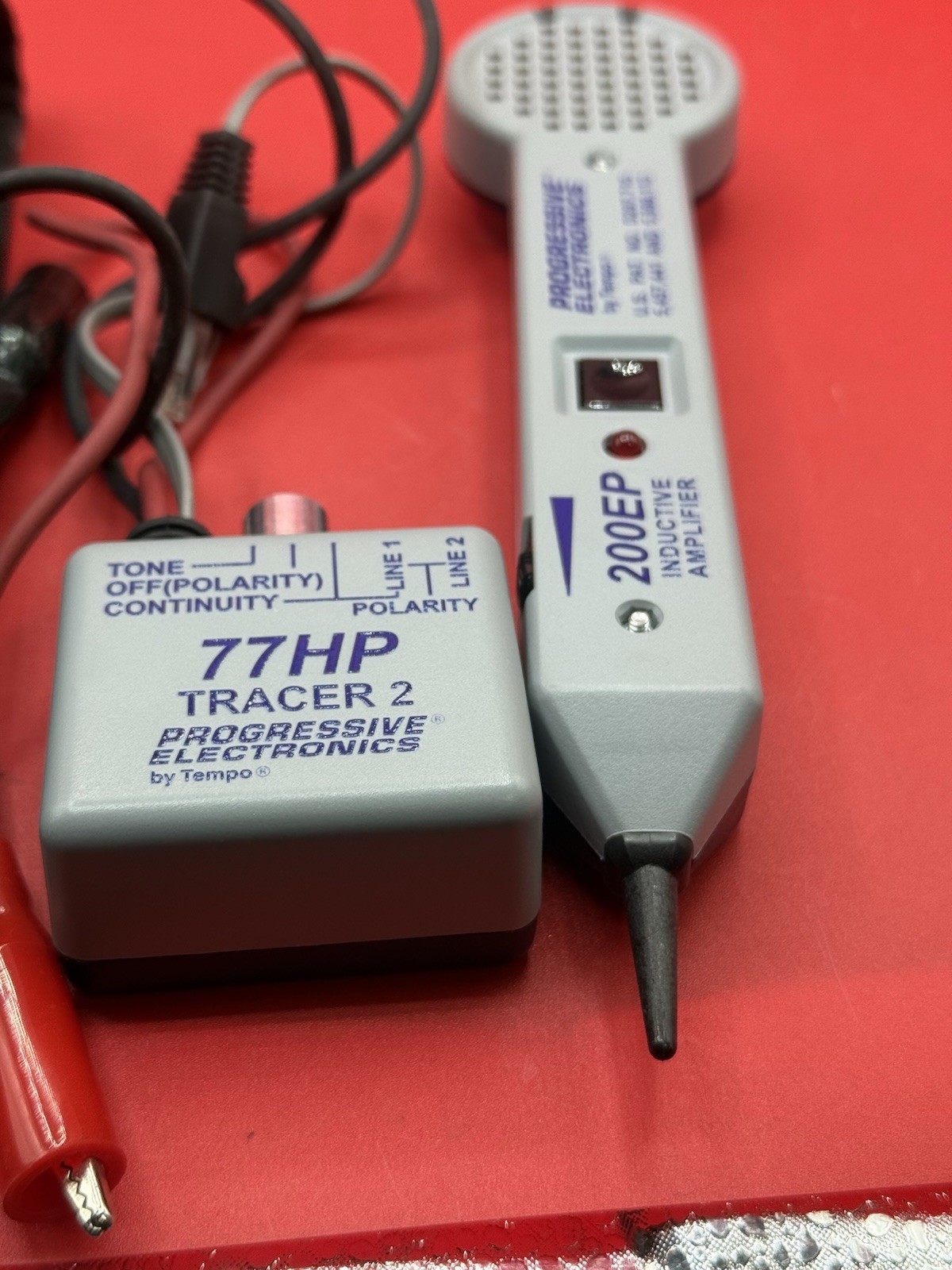 Progressive 200EP Inductive Amplifier & 77HP Tracer Toner Tester
