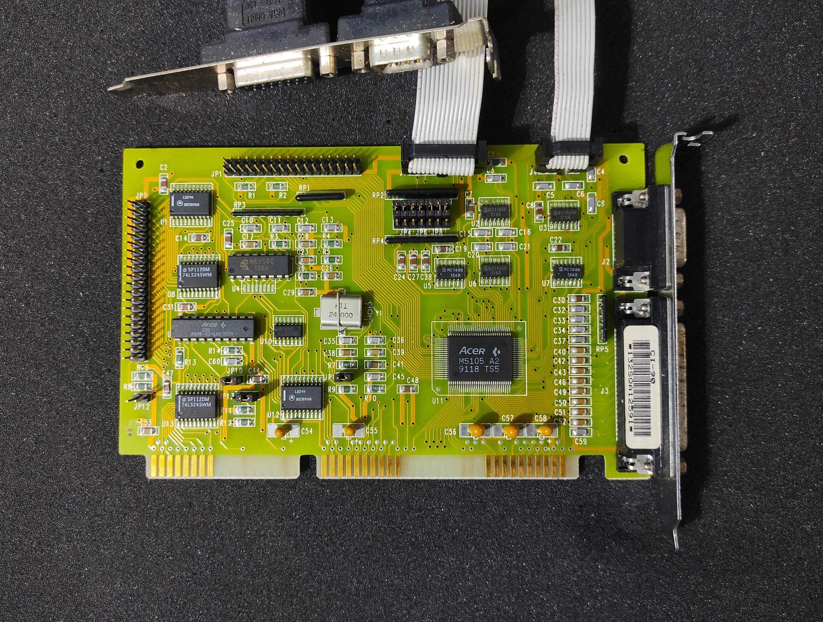 ACER M5105 A2 Floppy IDE Serial Parallel Game 16-bit ISA Multi I/O Controller Ca