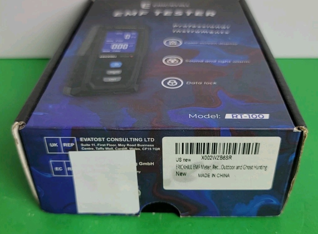 Erickhill Rechargeable EMF Tester Electromagnetic Radiation Tester - RT-100