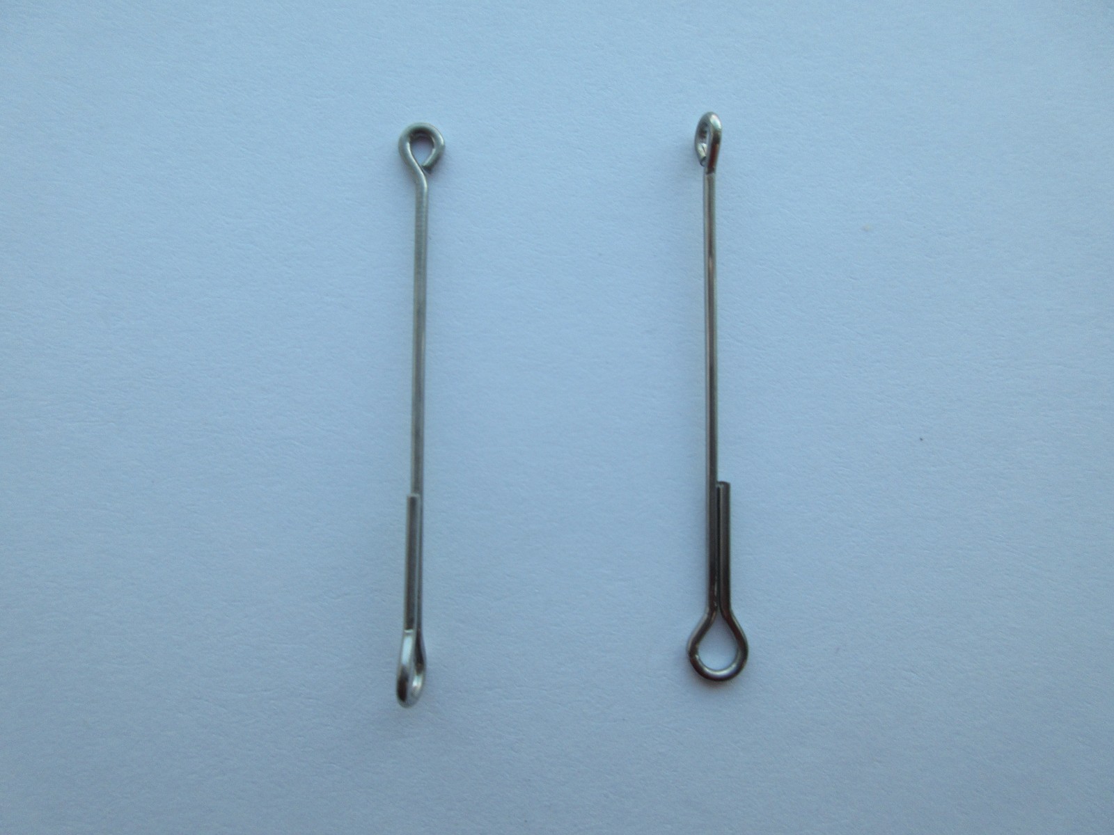 Articulated Shanks 45mm - 50 pcs. - (Stainless Steel)