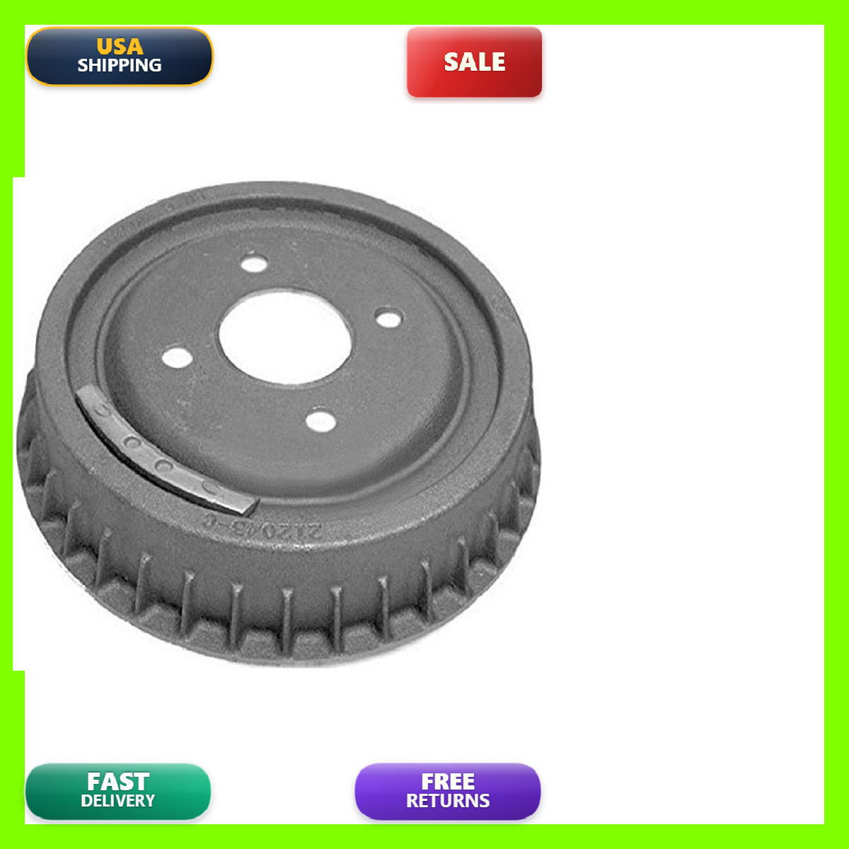 Bendix Premium Pdr0371 Rear Brake Drum For Select Models Ford Fairmont Granada