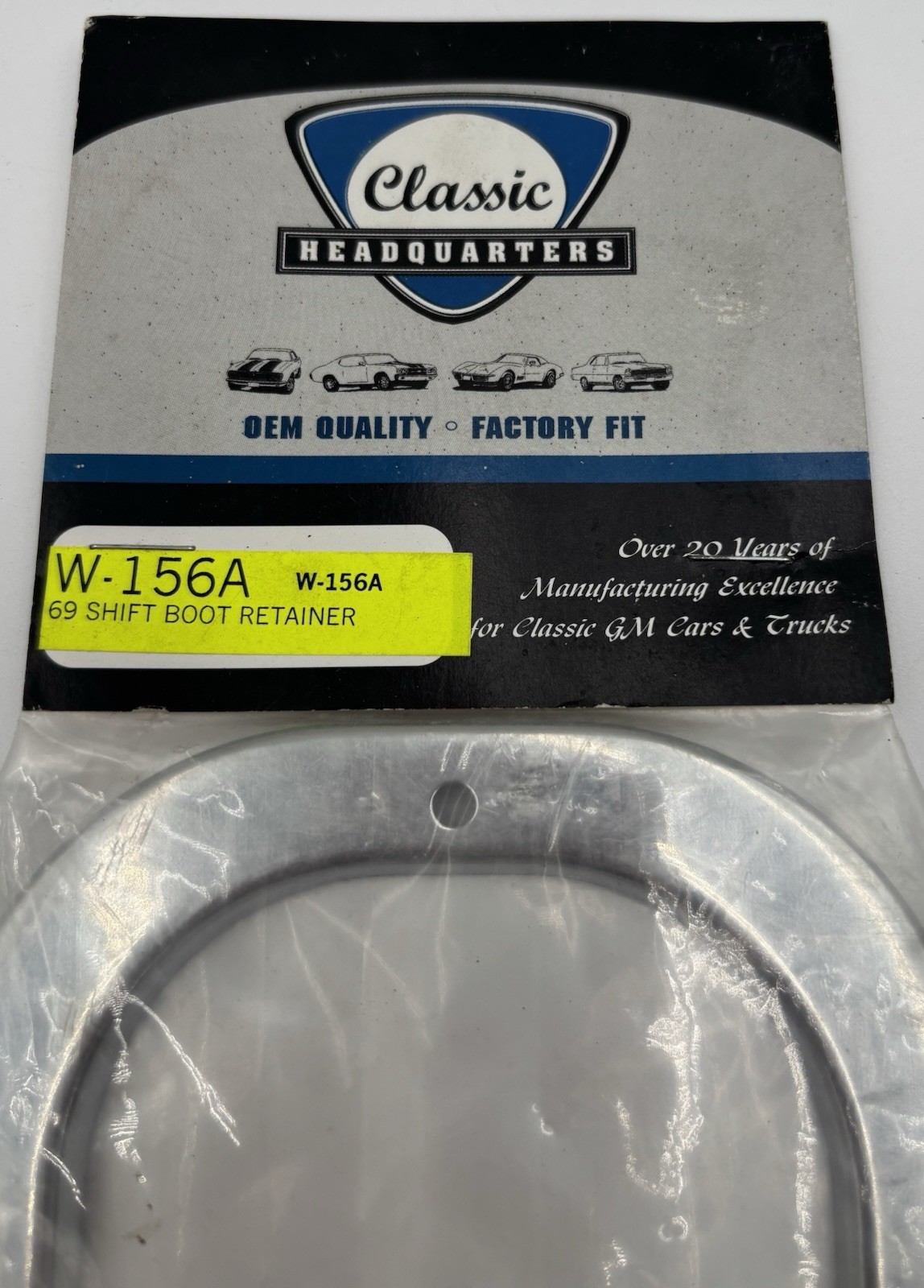 69 Shift Boot Retainer W-156A