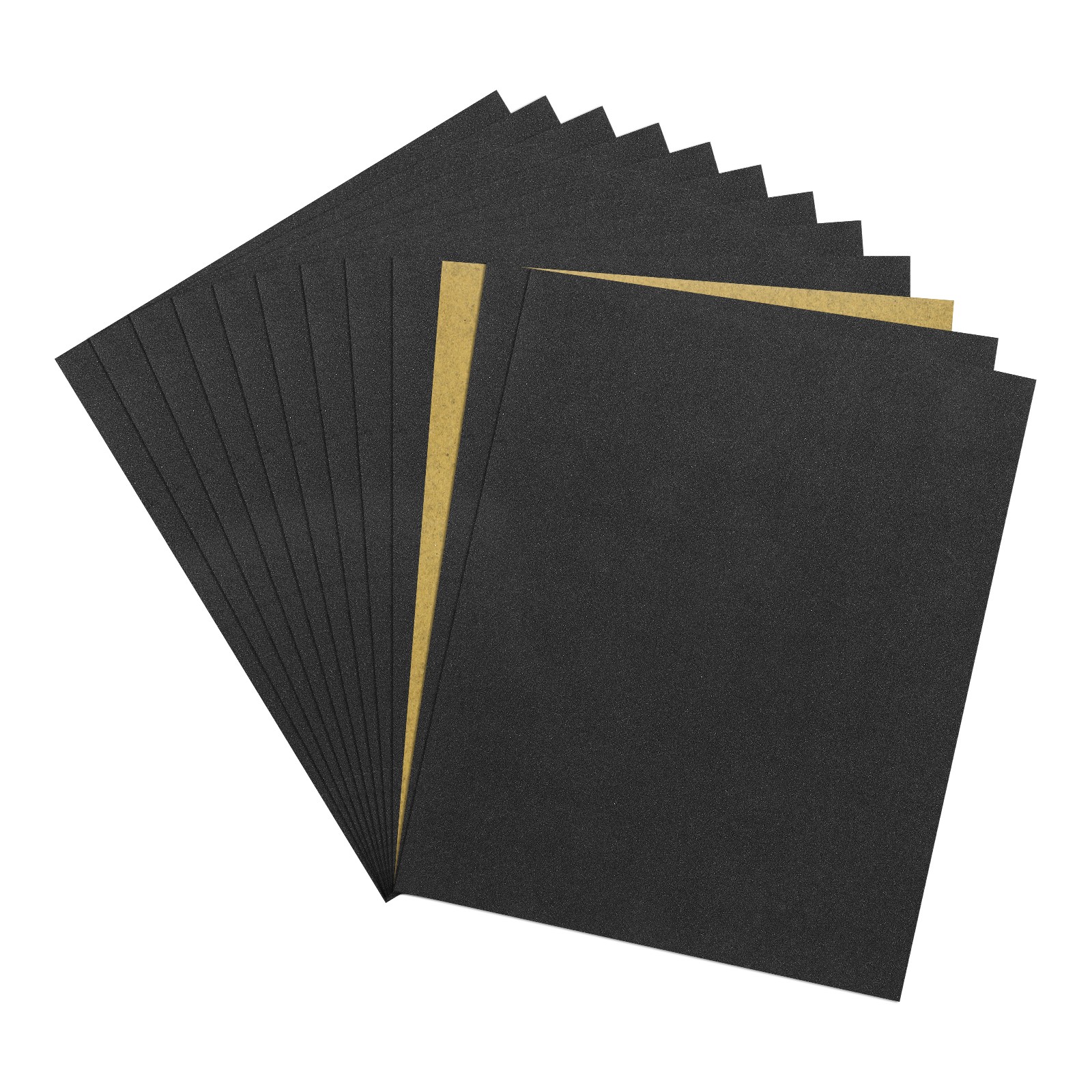 Sandpapers (9" x 11"/229mm x 279mm) 12 Sheet, 180 Grit Sand Paper for Polishing