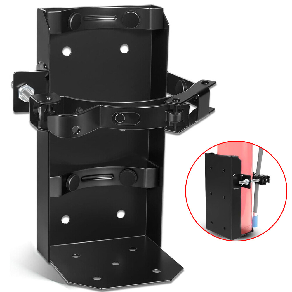 Heavy Duty 10/5 LB Dry Fire Extinguisher Vehicle Bracket Universal 809 5.25" dia