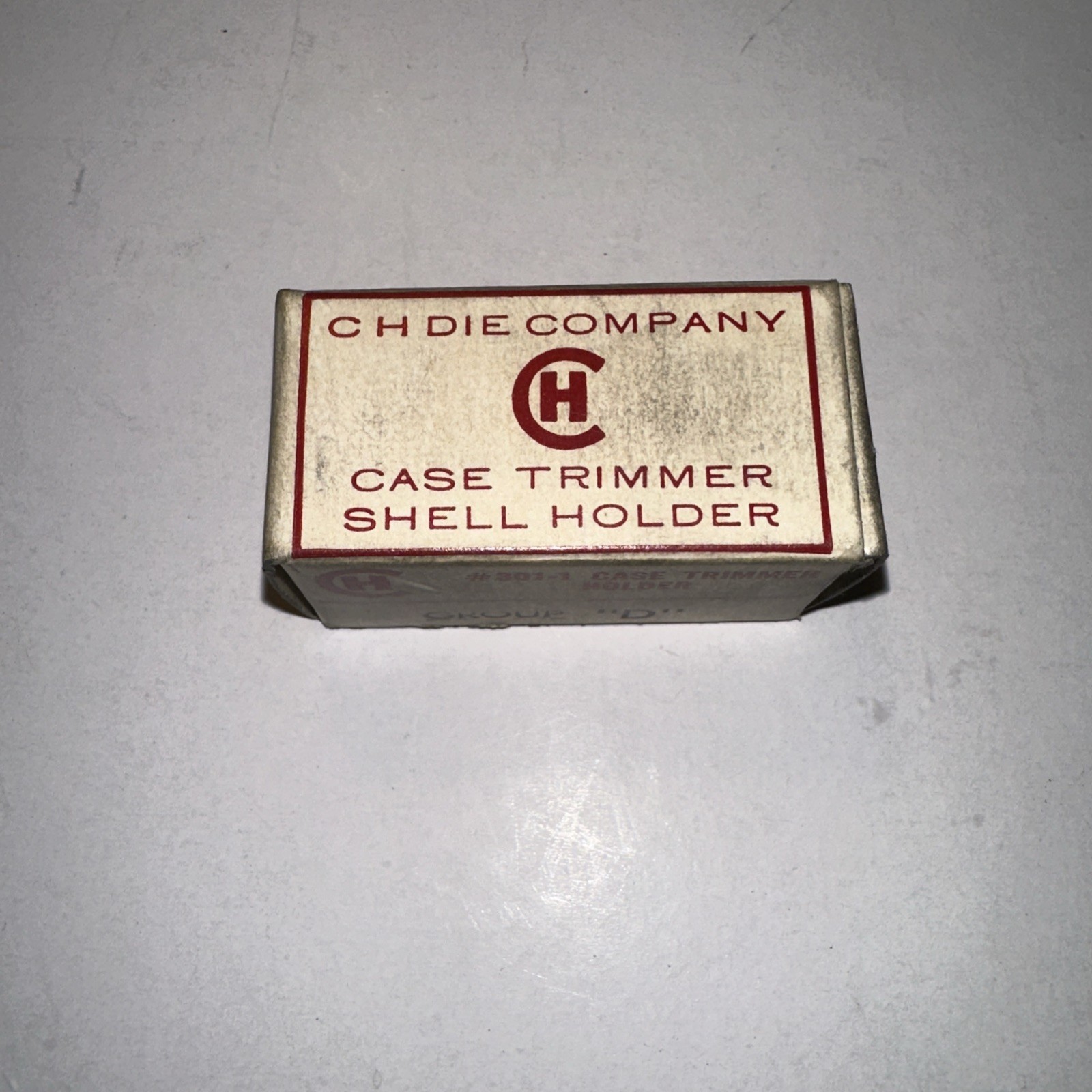 C H DIE Company Case Trimmer Shell  Holder Group “D”