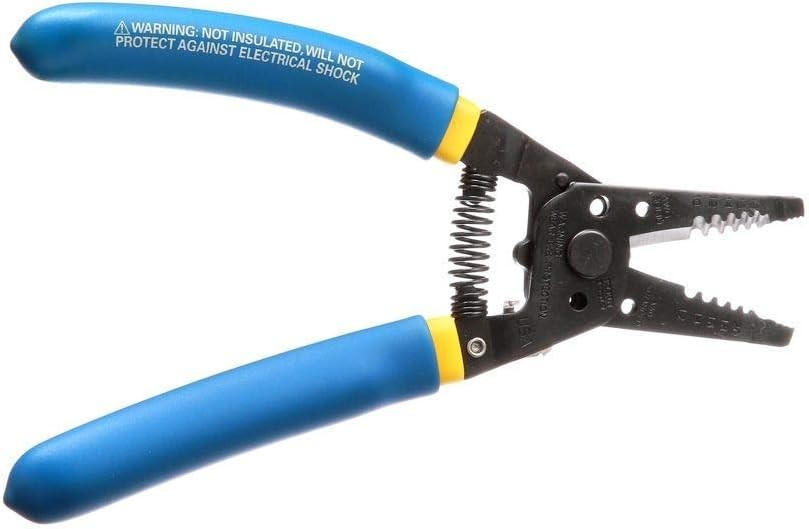 Compact Klein Tools Wire Cutter & Stripper for 10-18 Solid & 12-20 Stranded Wire
