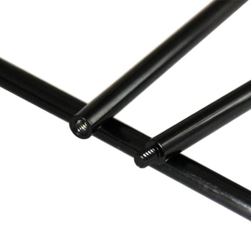 Camera Tripod Extension Rod Metal Tripod Poles with 1/4inch Thread for Cameras