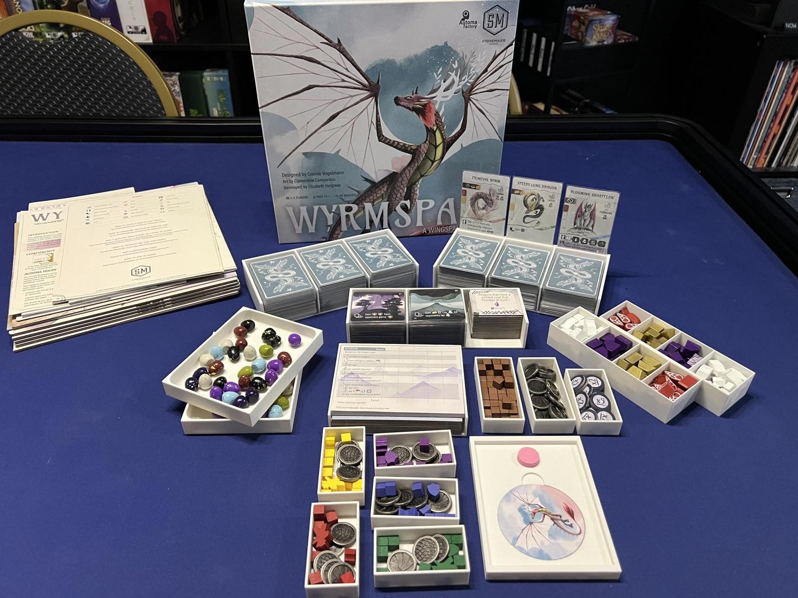 Organizer Only - Wyrmspan + Dragon Academy