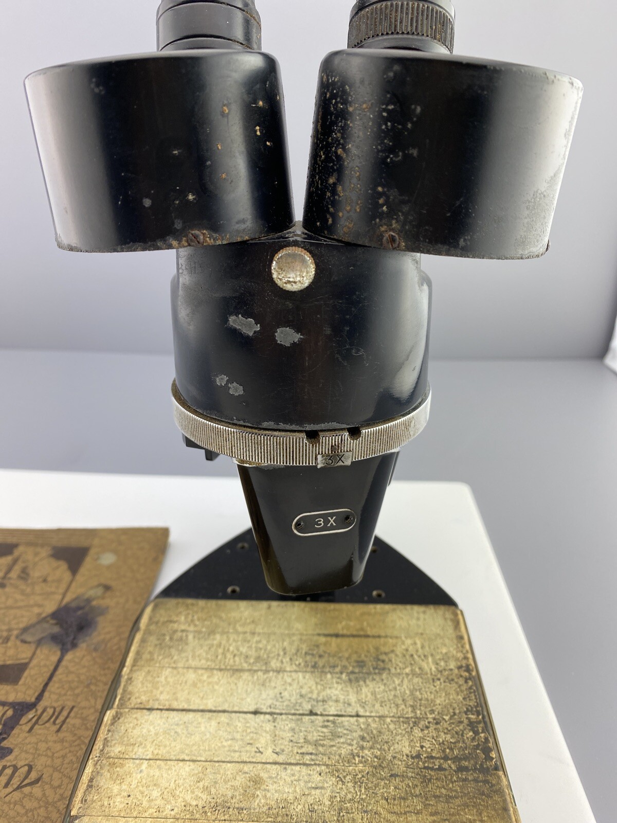Vintage Spencer New Gem 334207 Scientific Microscope