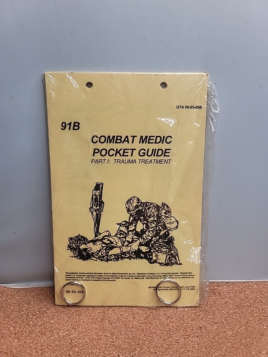 Combat Medic Guide 91B, Vintage,  Unopened