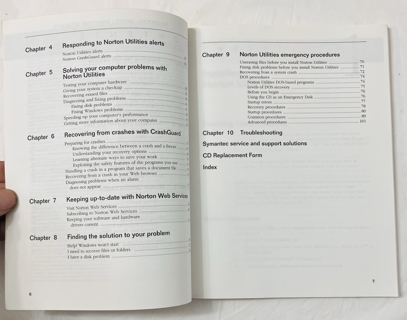 Norton Utilities 2000 v4.5 User’s Guide Symantec Windows 95/98 Reference Manual