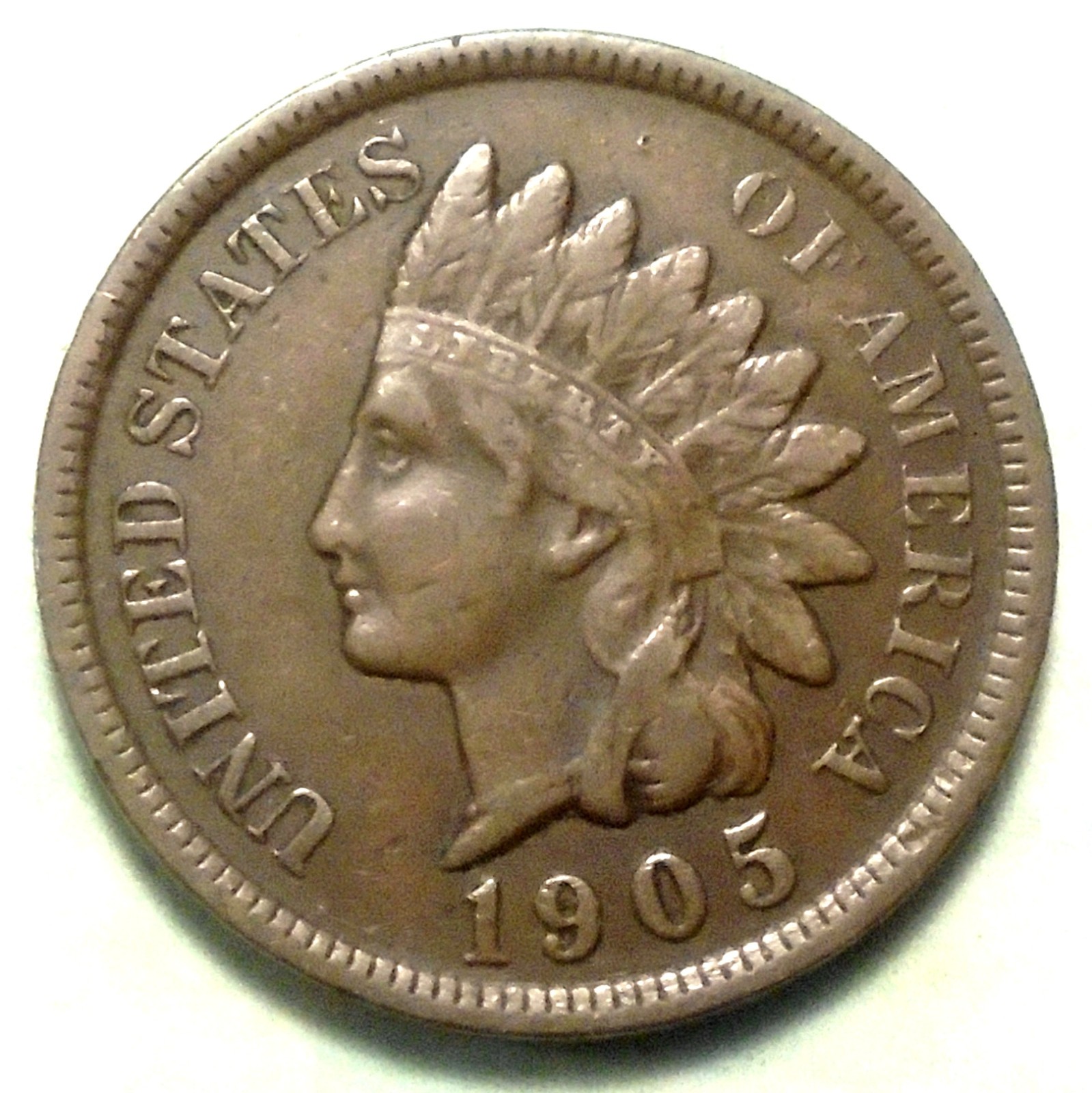 1905 Indian Head Cent XF EXTRA FINE 2+ Diamond LIBERTY Low 80.7 MiLL More STORE!