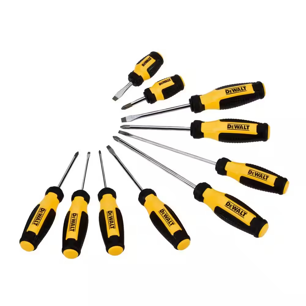 Dewalt 10-Piece Screwdriver Set